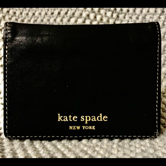 Kate Spade Genuine Leather Flap Card & ID …